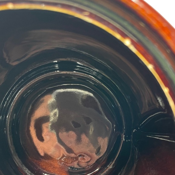 Pfaltzgraff Vintage Gourmet Brown Stoneware Glaze Coffee Tea Pot w/ Lid 8" Tall - Picture 12 of 12